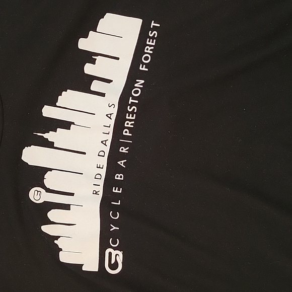 Cyclebar Ride Dallas Preston Forest Cropped Tee - Picture 6 of 6